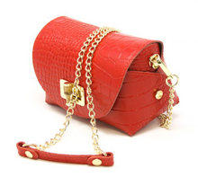 Load image into Gallery viewer, LEATHER BAG (RED)
