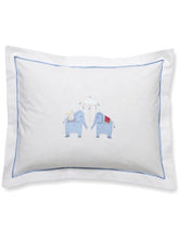 Load image into Gallery viewer, Baby Boudoir Pillow Cover - Umbrella Elephants
