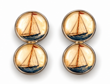 Load image into Gallery viewer, Vintage Men's Cufflinks – Assorted Equestrian, Sporting &amp; Novelty Designs
