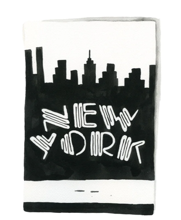 NEW YORK CITY MATCHBOOK