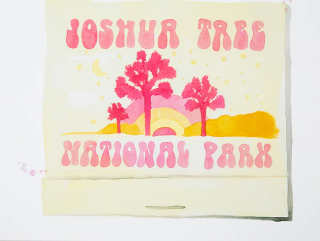 JOSHUA TREE MATCHBOOK