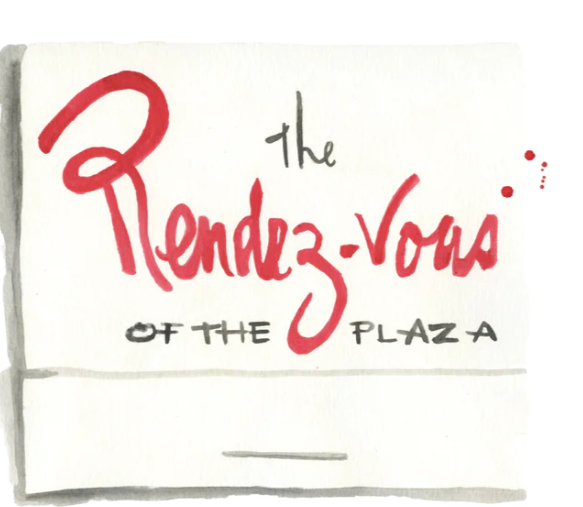 THE RENDEZ-VOUS MATCHBOOK