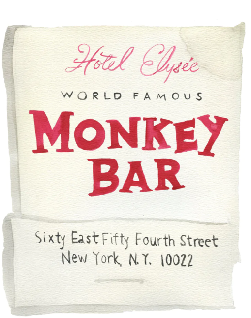 MONKEY BAR MATCHBOOK