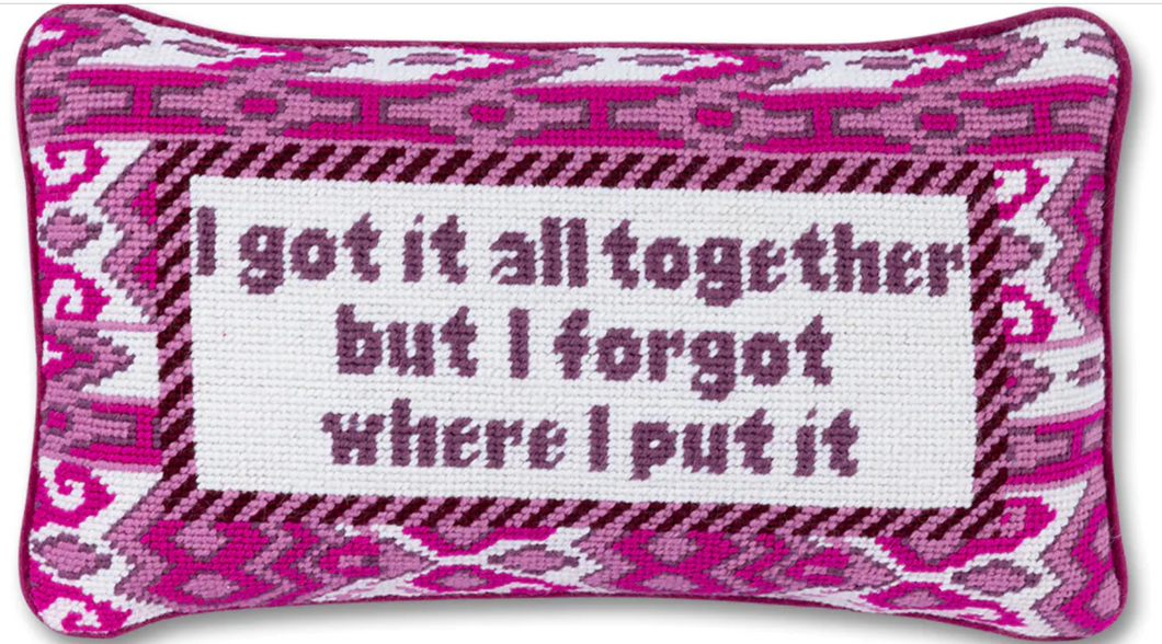 GOT IT ALL TOGETHER NEEDLEPOINT