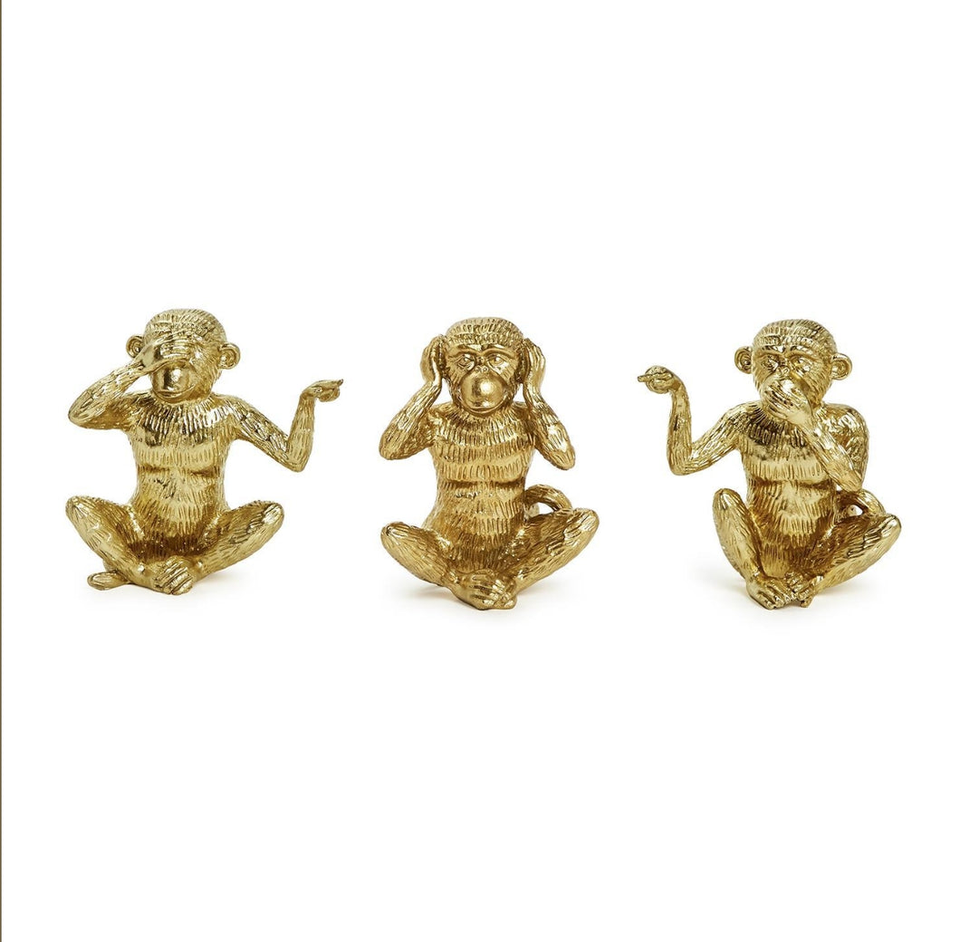 Hear No Evil, See No Evil, Speak No Evil Monkeys