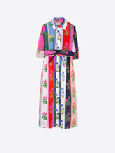 Load image into Gallery viewer, DRESS BRENDA FLORES FRANJAS VOILE
