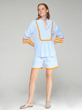 Load image into Gallery viewer, SHIRT VALERIE 500 RAYAS AZUL

