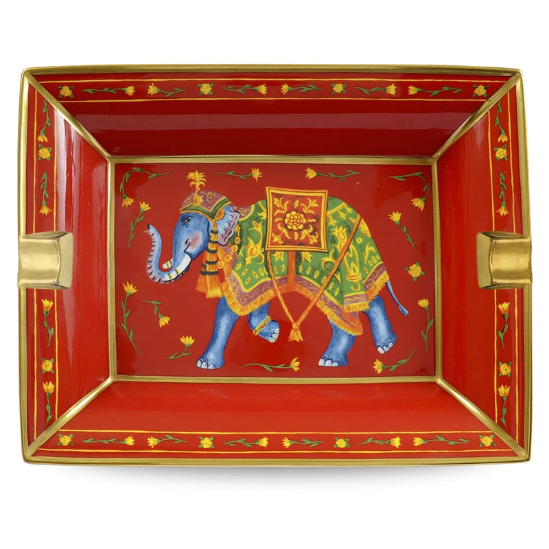 Ceremonial Indian Elephant Ashtray