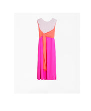 Load image into Gallery viewer, DRESS TINA PINK GEORGETTE
