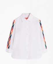 Load image into Gallery viewer, SHIRT SARA WHITE LINEN
