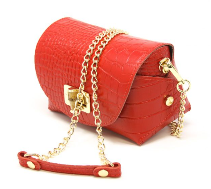 LEATHER BAG (RED)