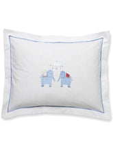 Load image into Gallery viewer, Baby Boudoir Pillow Cover - Umbrella Elephants
