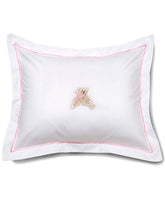 Load image into Gallery viewer, Baby Boudoir Pillow Cover - Bow Teddy
